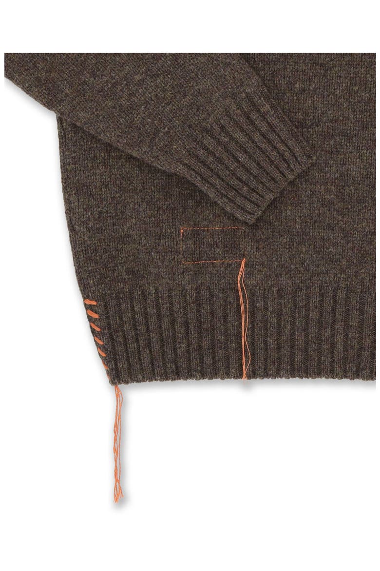 Andrew Merino Wool High Neck Sweater, Alternate, color, MELANGE