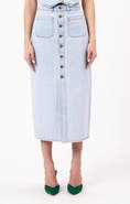 Rolla’s Denim Midi Skirt