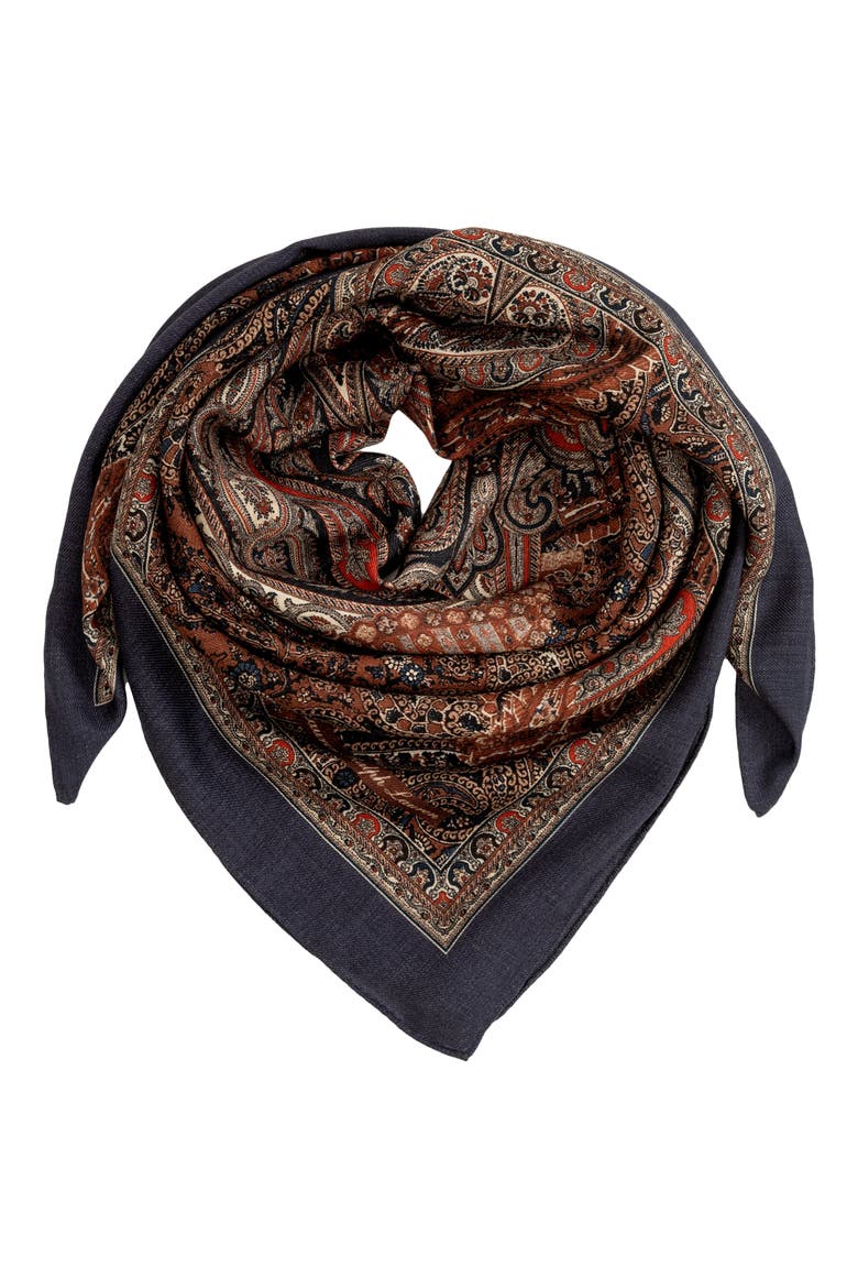 Paisley Square, Main, color, Cinnamon Bark