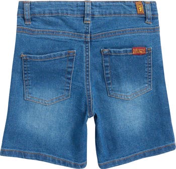 Kids' Floral Pocket T-Shirt & Denim Shorts Set