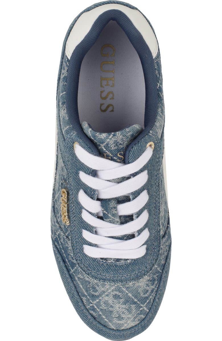 GUESS Hansin Platform Sneaker, Alternate, color, Blue