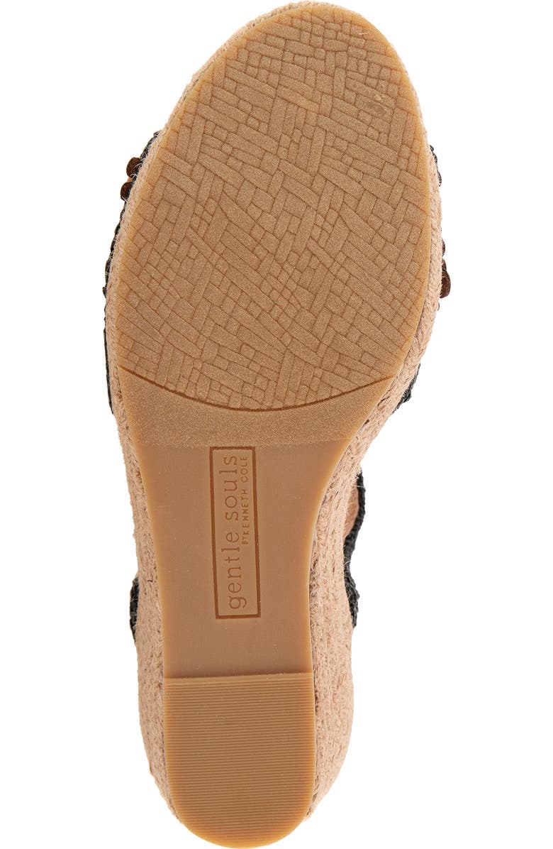Gentle Souls Gibson Espadrille Ankle Strap Platform Wedge Sandal, Alternate, color,