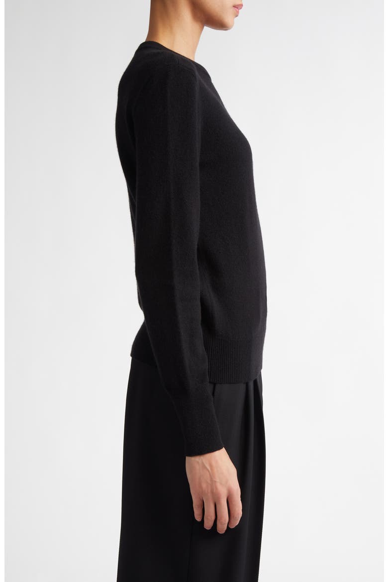 Bea Zip Cashmere Sweater, Alternate, color, BLACK