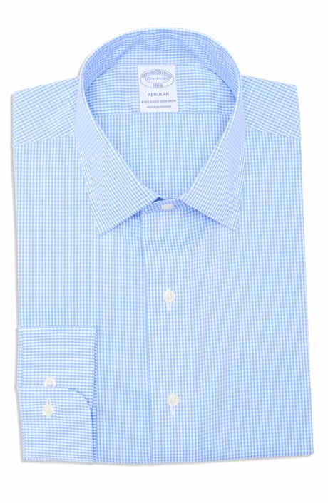 Brooks Brothers Regular Fit Explorer Non-Iron Gingham Button-Down Shirt