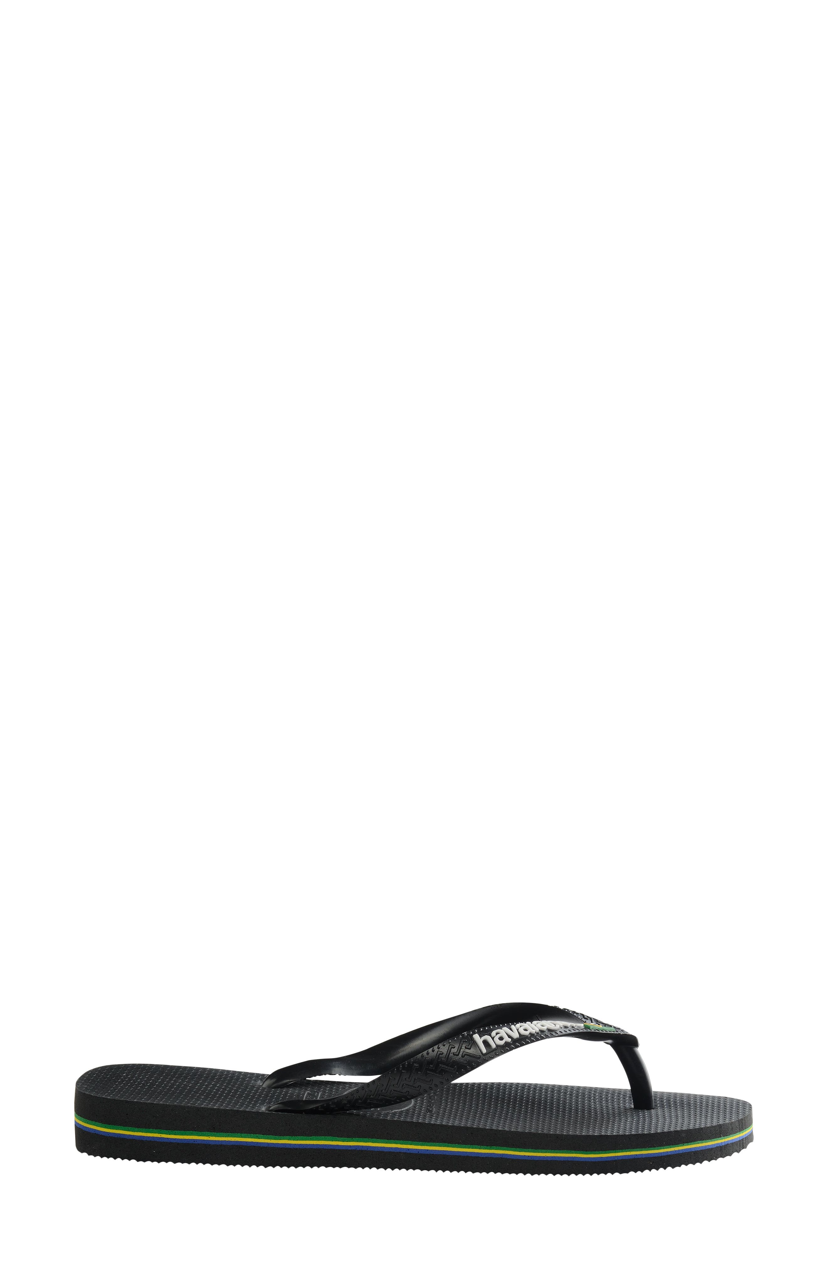 Havaianas Brazil Logo Flip Flop, Alternate, color, 