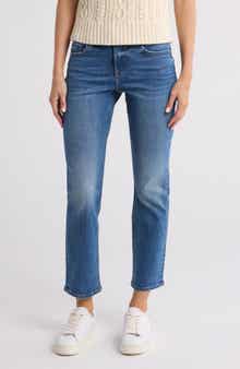Vigoss Marley Mid Rise Straight Leg Jeans