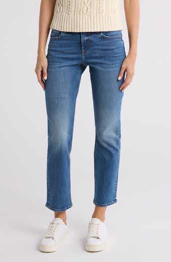 Vigoss Marley Mid Rise Straight Leg Jeans