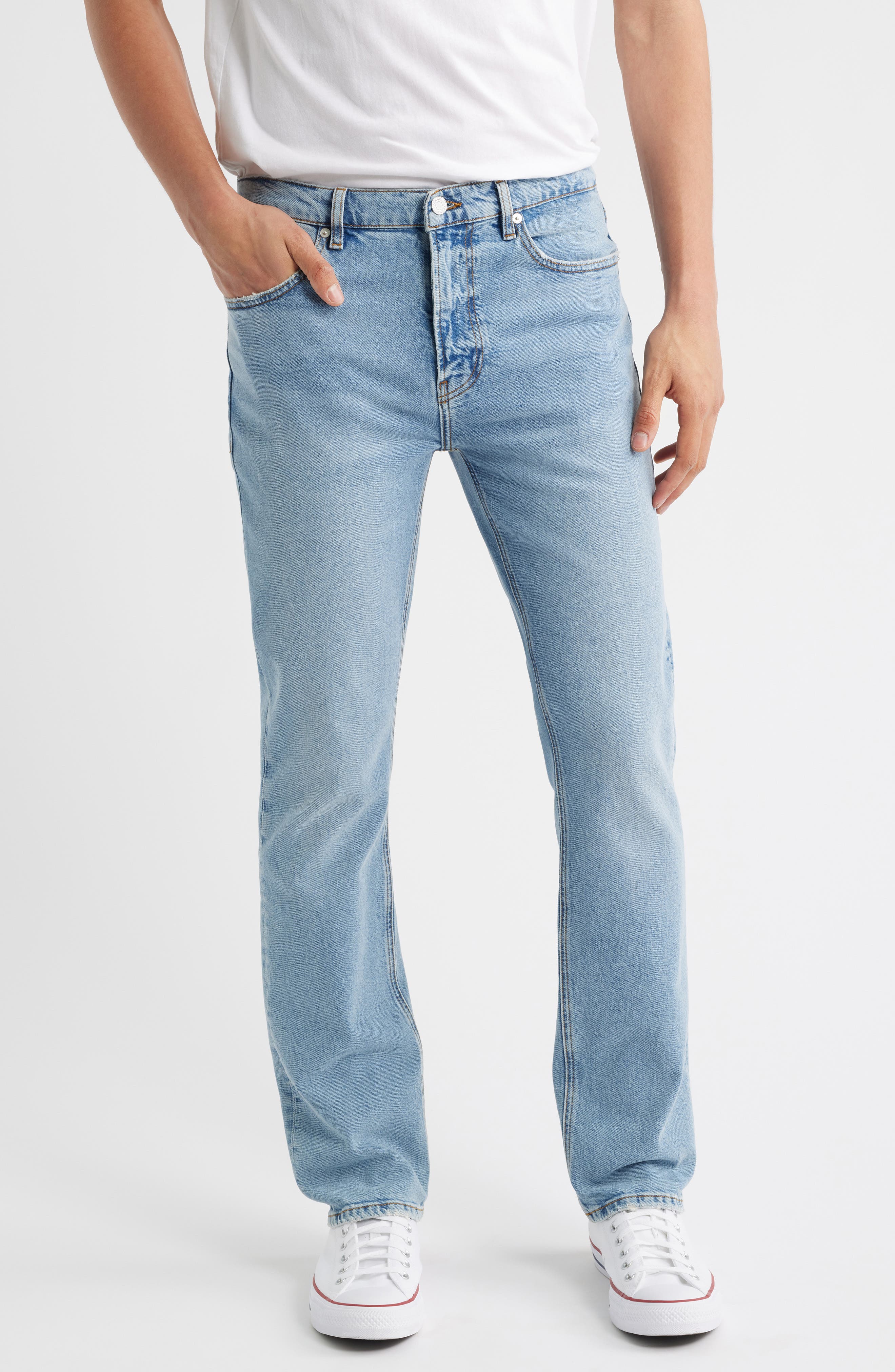 FRAME Modern Straight Leg Jeans