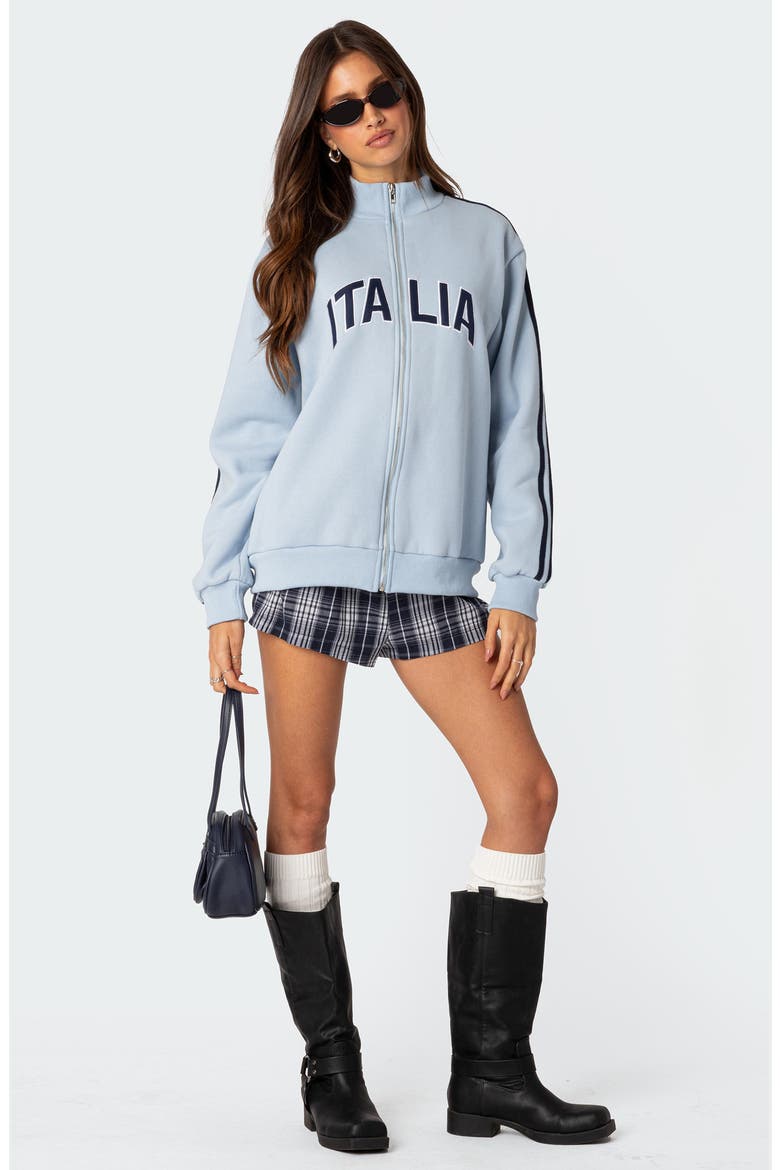 Italy Track Jacket, Alternate, color, LIGHT-BLUE
