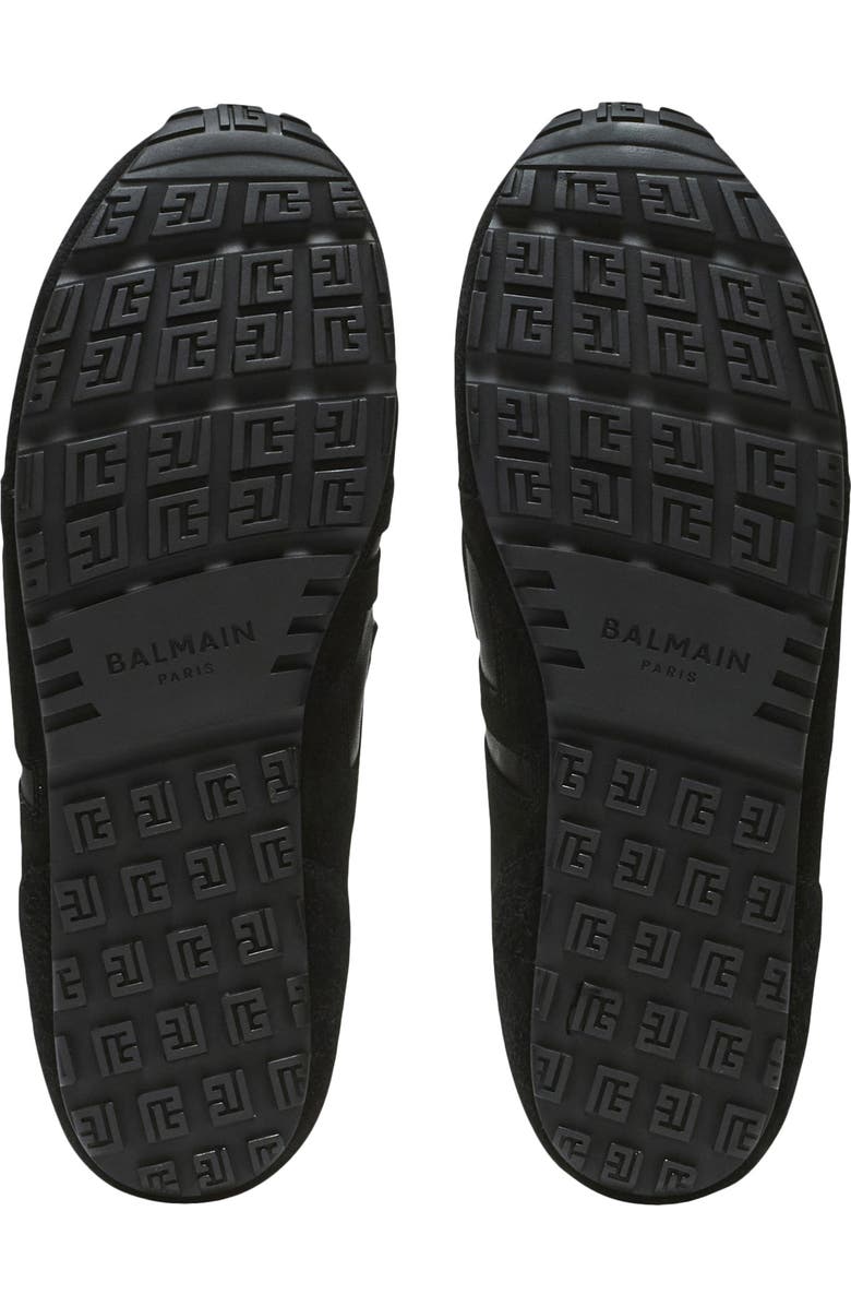 Balmain Racer 45 Low Top Sneaker, Alternate, color, 0Pa Black