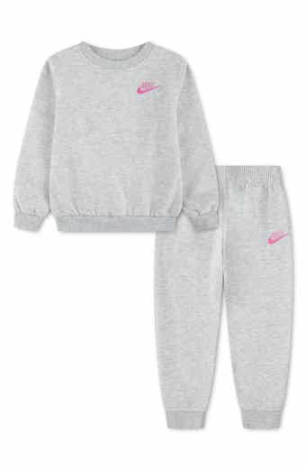 Kids' Fleece Crewneck Sweatshirt & Joggers Set
