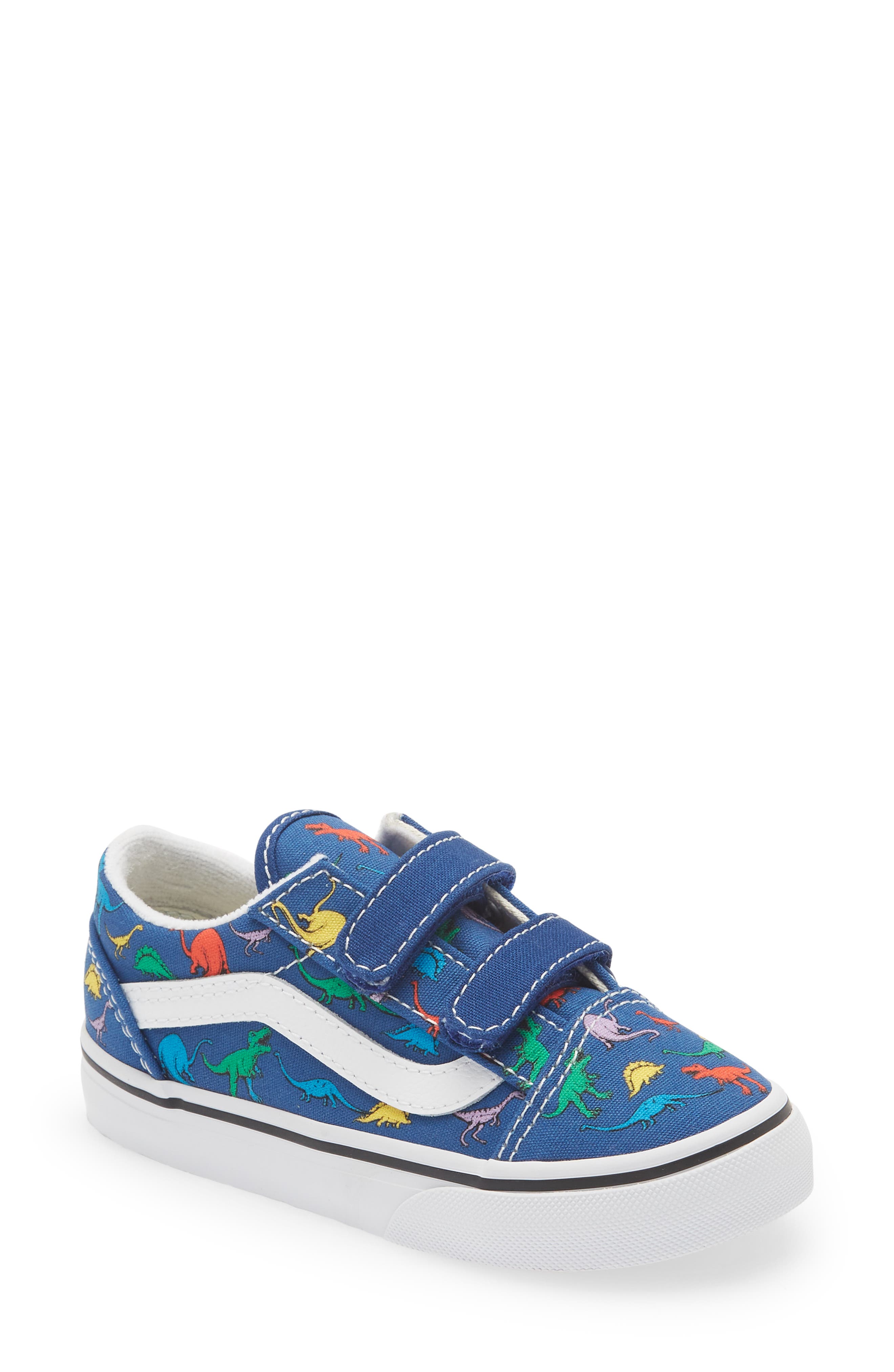 Vans Old Skool Dino Print Sneaker, Main, color, 