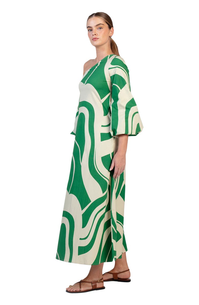 DIARRABLU Niva Dress, Alternate, color, Luze Olive