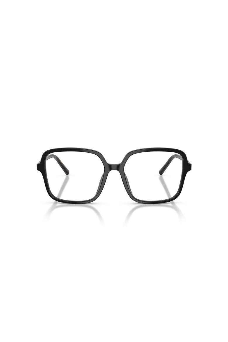 53mm Square optical glasses, Alternate, color, Black