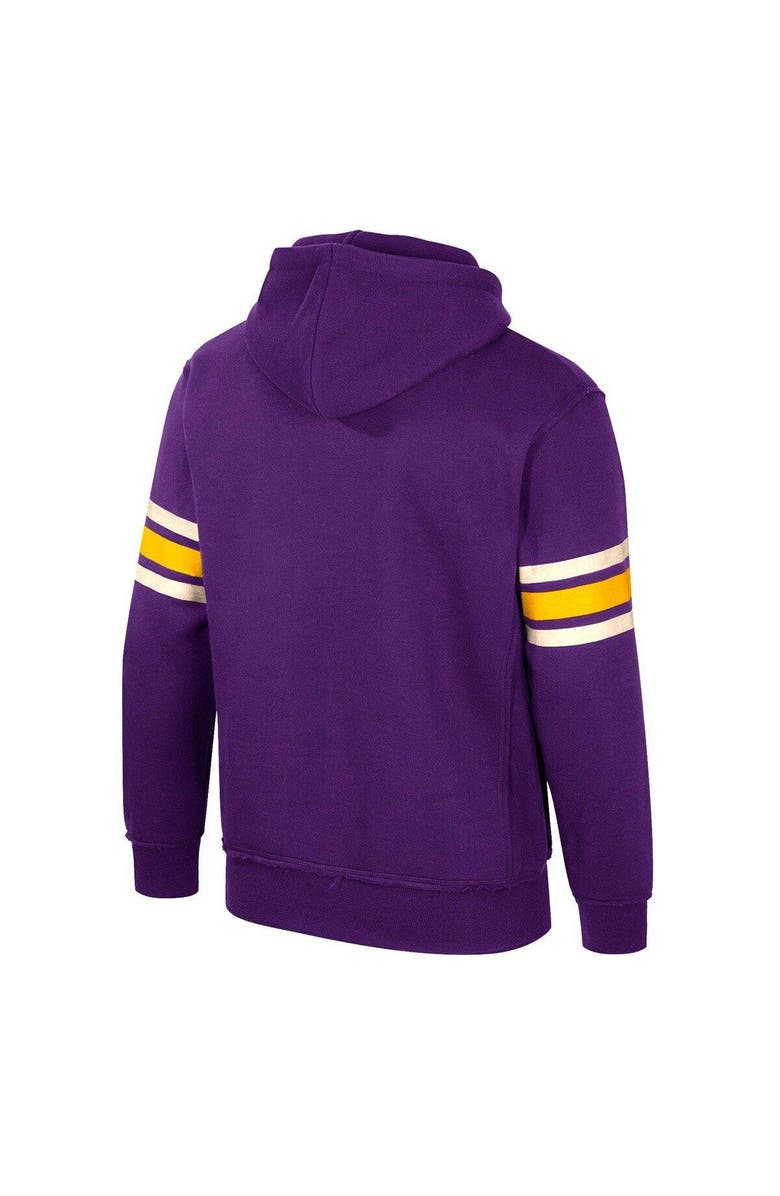 COLOSSEUM Men's Colosseum Purple LSU Tigers Saluting Pullover Hoodie, Alternate, color, Purple