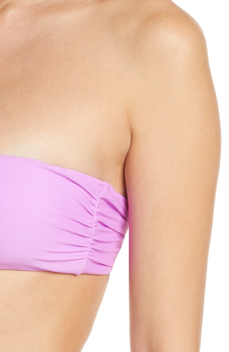 Veronica Beard Catarina Bandeau Bikini Top, Alternate, color, 