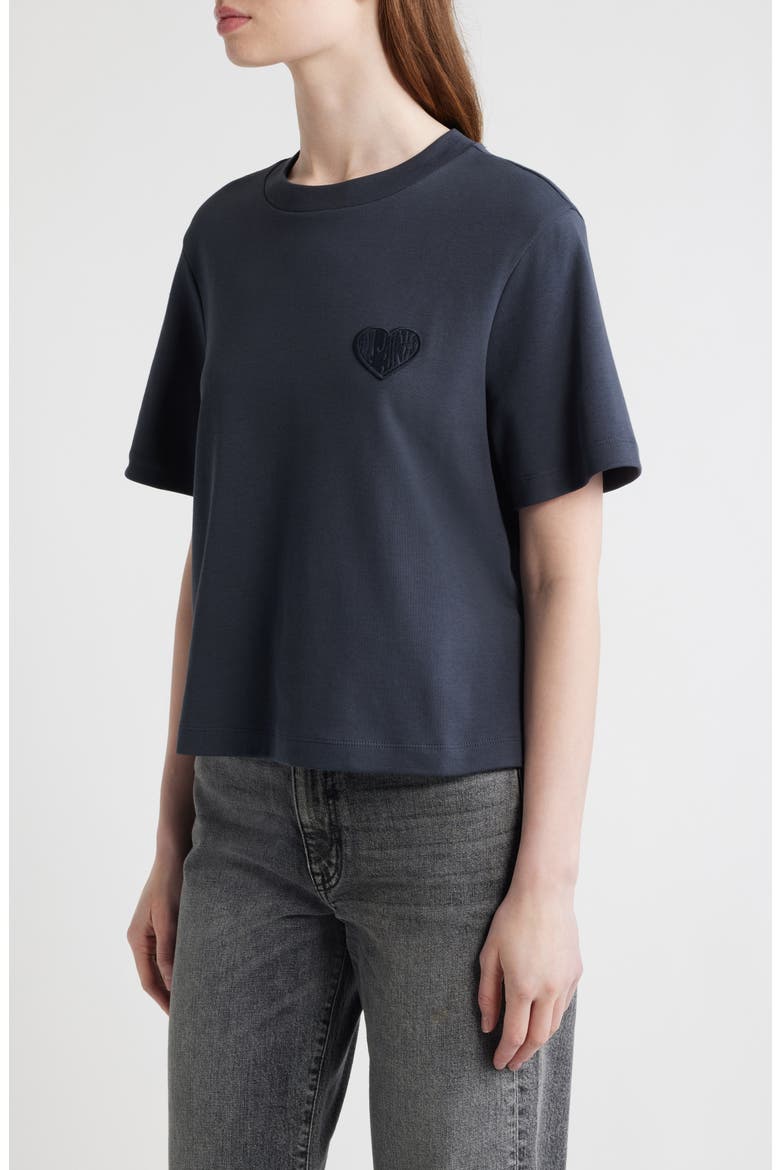 Lover Lisa T-Shirt, Alternate, color, CARBON BLUE