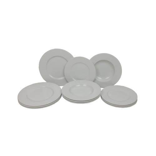Villeroy & Boch Cellini 12 Piece Dinnerware Set In White