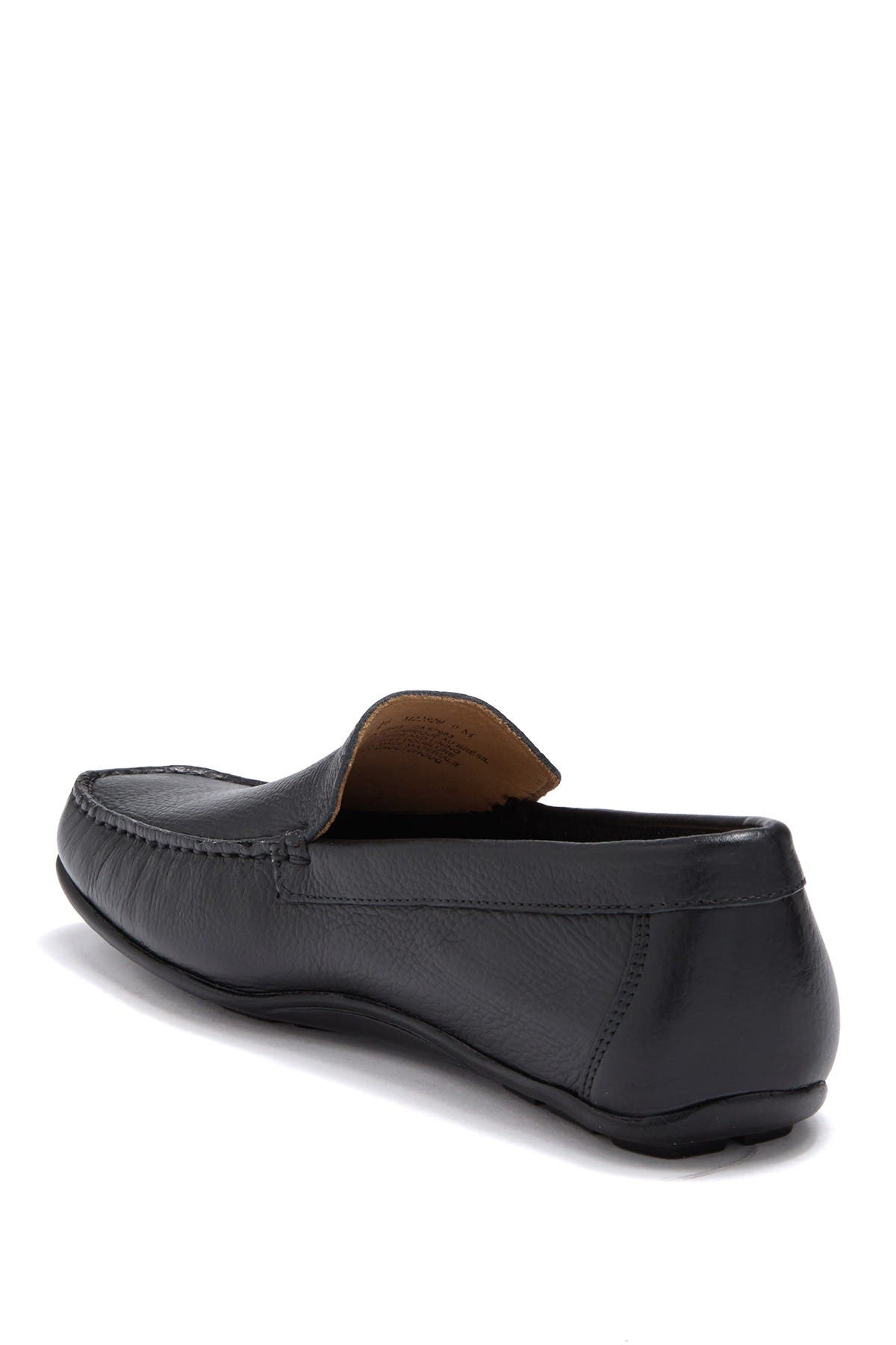 NORDSTROM RACK Lancer Driver Loafer, Alternate, color, Black Leather