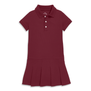 Primary Kids Short Sleeve Pique Polo Dress