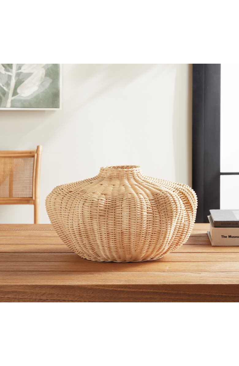 Napa Home & Garden Evren Vase Short, Alternate, color, Beige