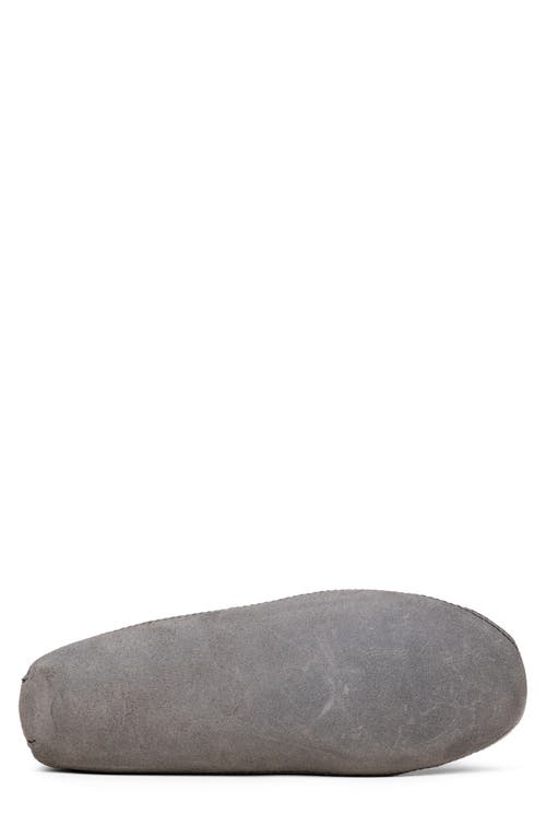 Minnetonka Double Bottom Softsole Slipper In Gray