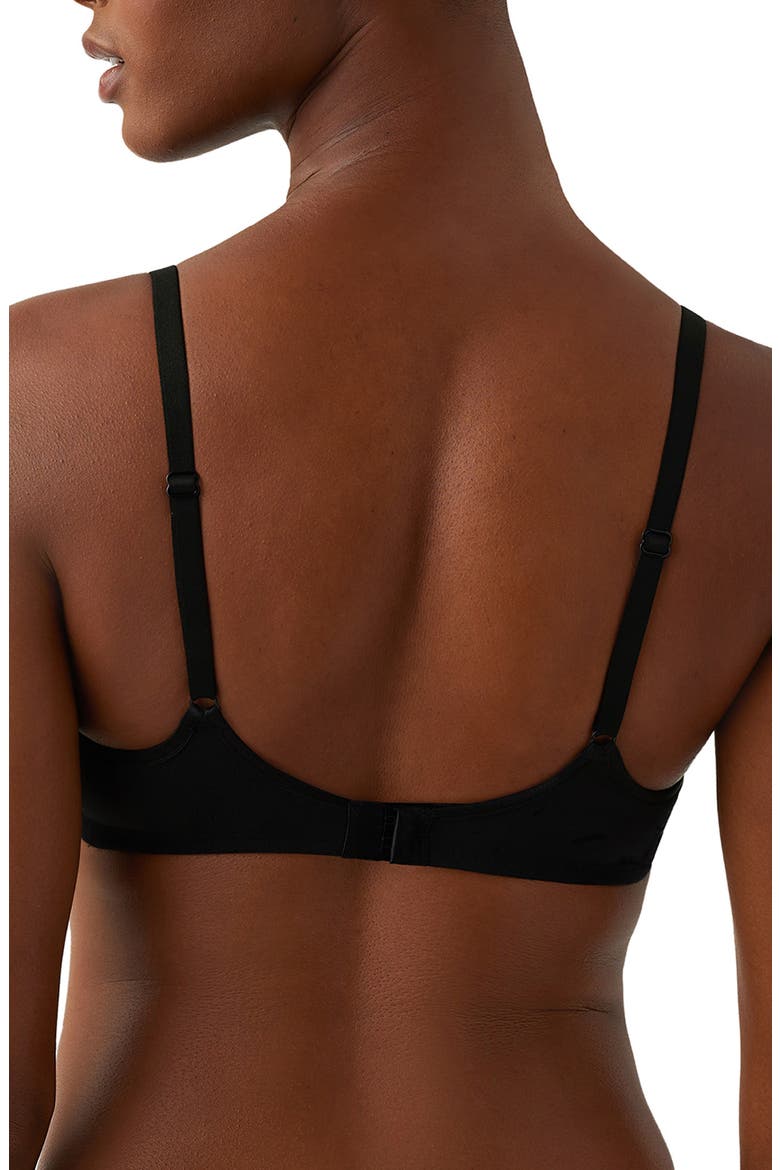 Underwire T-Shirt Bra, Alternate, color, NIGHT