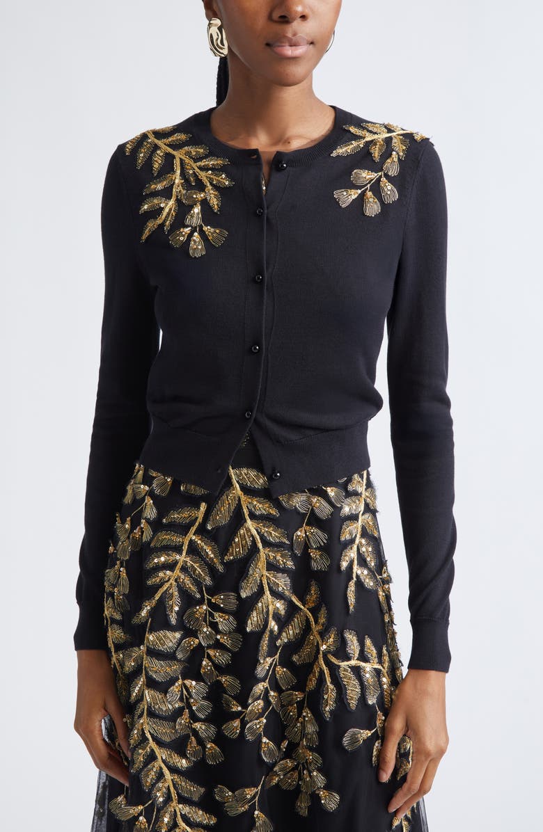 Carolina Herrera Sculptural Earrings, Alternate, color, Gold