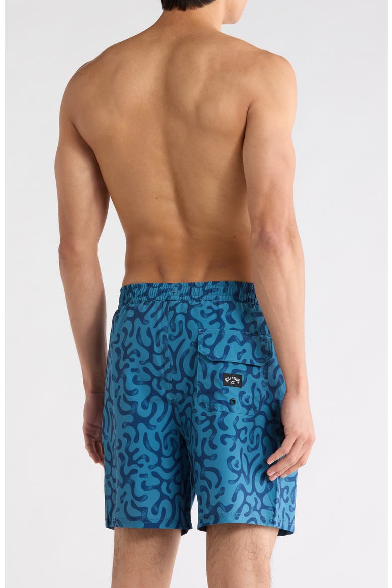 Grom Volley Swim Trunks, Alternate, color, REAL TEAL
