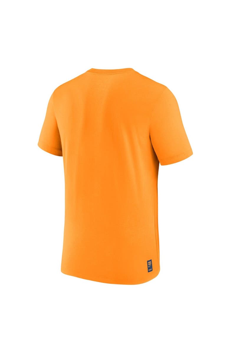 Nike Men's Nike Orange Barcelona Club Swoosh T-Shirt, Alternate, color, 