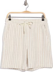 DENIM AND FLOWER Textured Pull-On Shorts