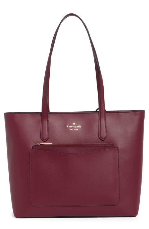 staci large tote bag & pouch set