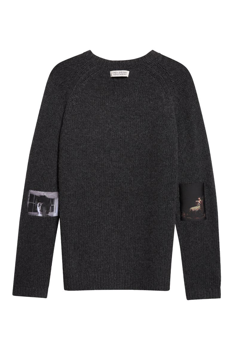 Wool & Cashmere Sweater, Alternate, color, CHARCOAL