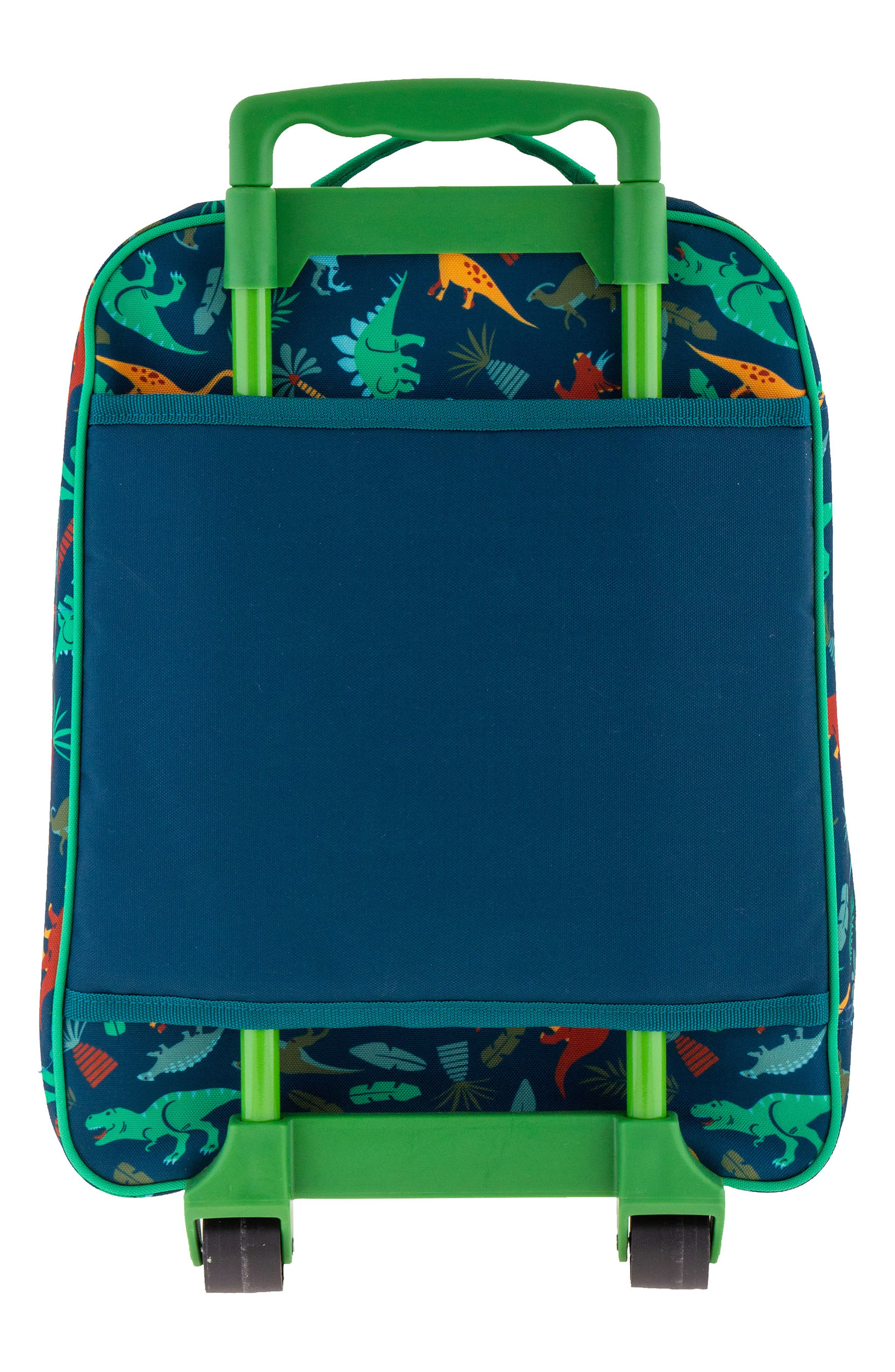Stephen Joseph Kids' Print Rolling Luggage, Alternate, color, Green/ Blue