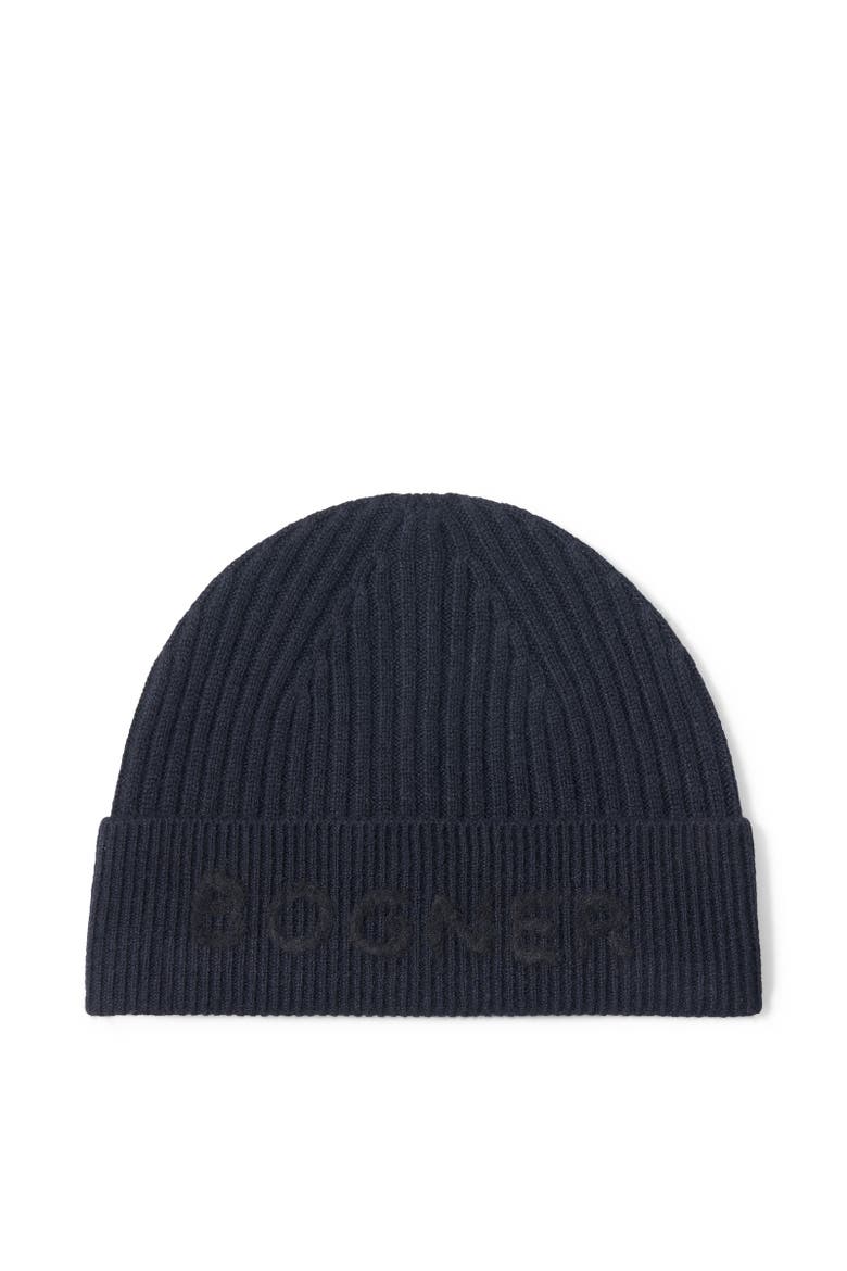 Rio Knitted Cashmere Hat, Main, color, Navy