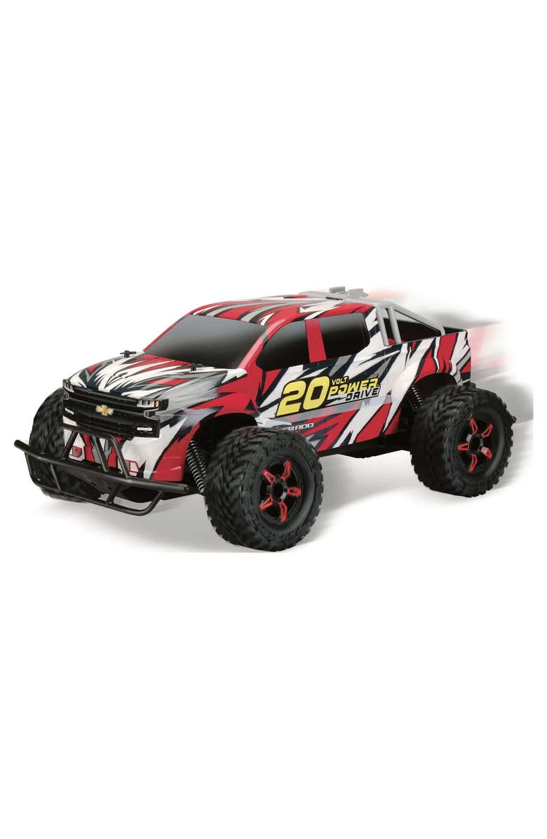 Kid Galaxy 20V Power Drive High Speed Silverado R/C Truck, Alternate, color, Multicolored
