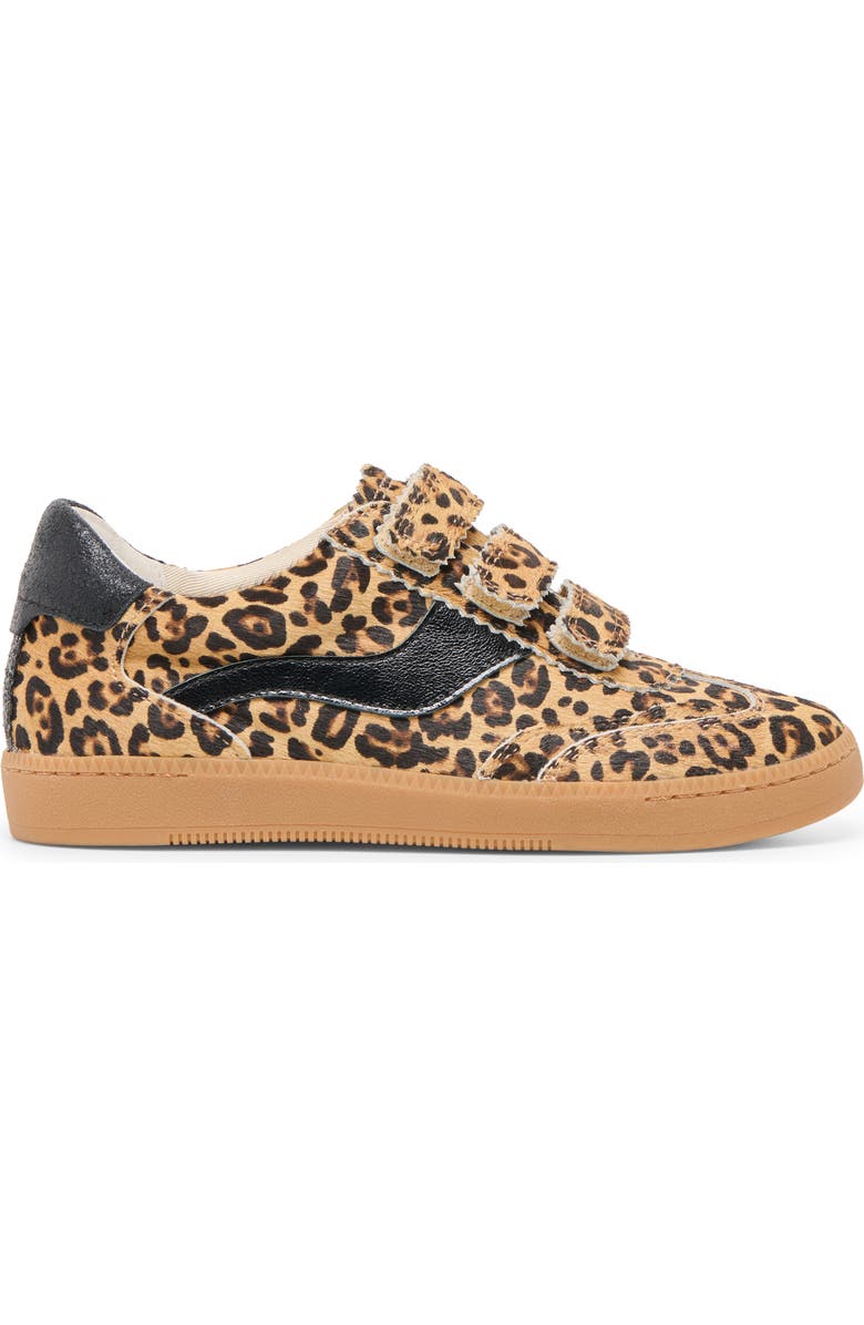 Dolce Vita Notice Sneaker, Alternate, color, Black/ Leopard Calf Hair