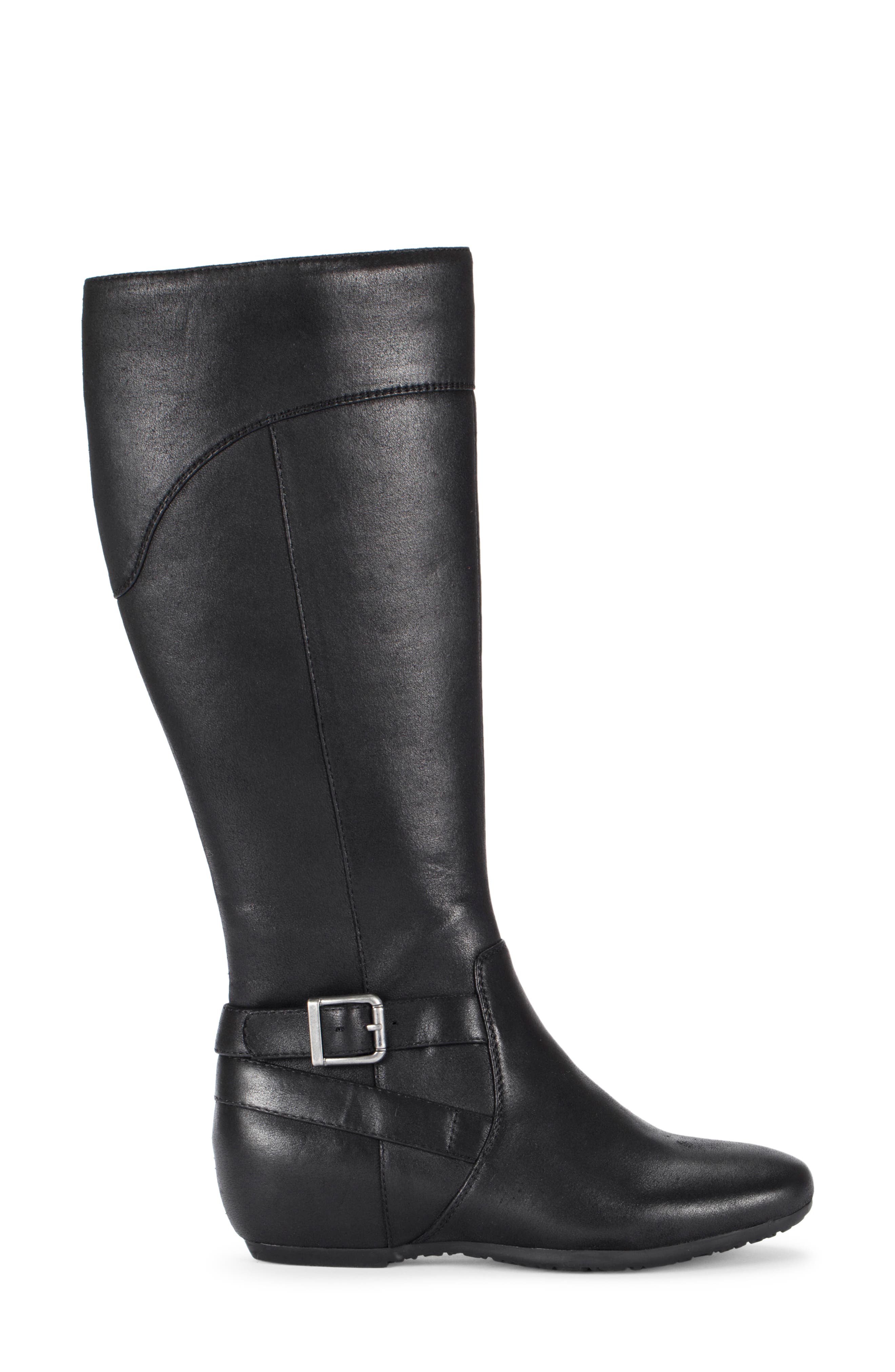Karmina Riding Boot, Alternate, color, BLACK