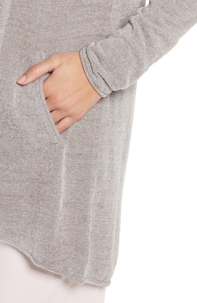 Barefoot Dreams<sup>®</sup> CozyChic<sup>™</sup> Ultra Lite Hooded Cardigan, Alternate, color, 