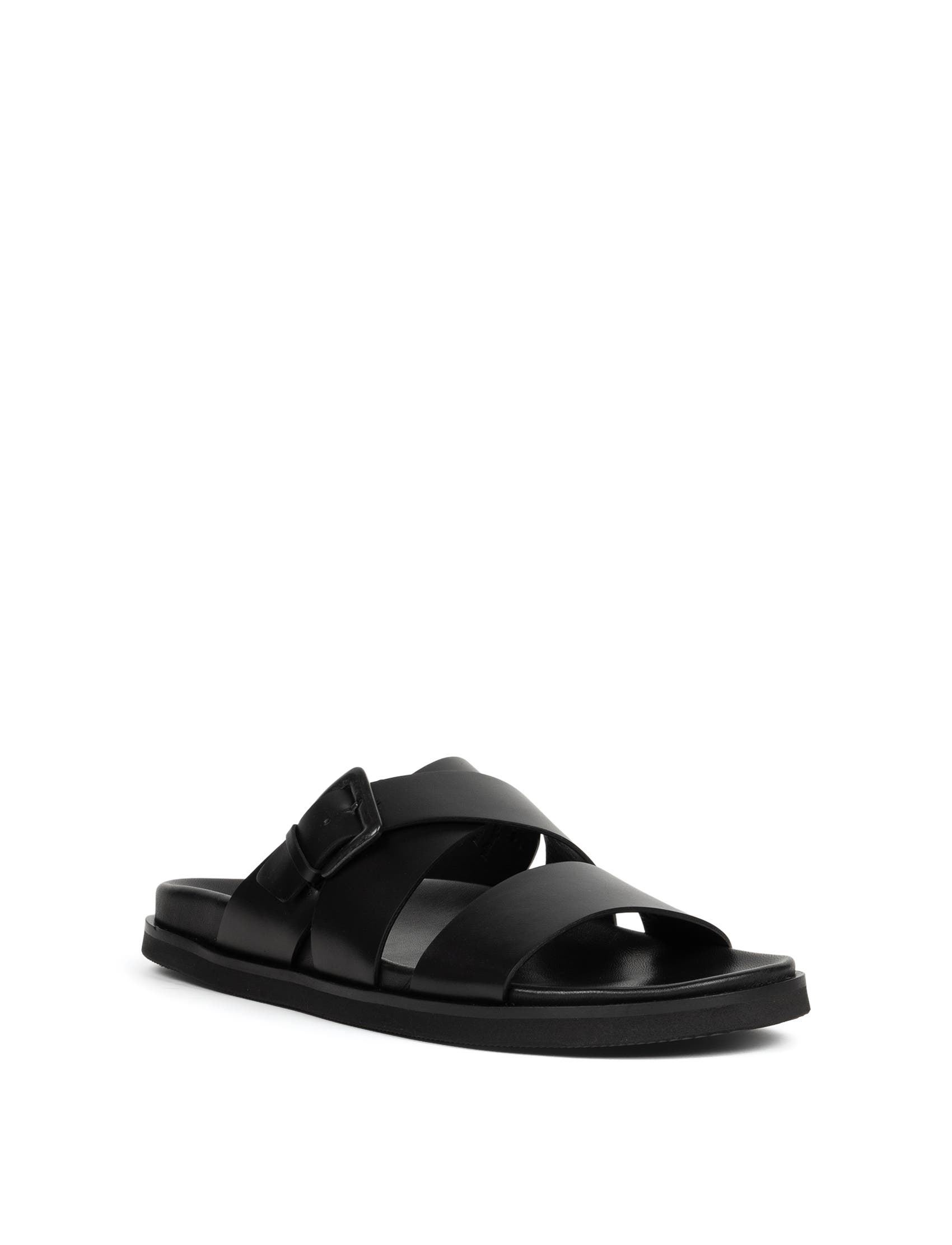 Paraty Flat Sandals, Alternate, color, Intense Black