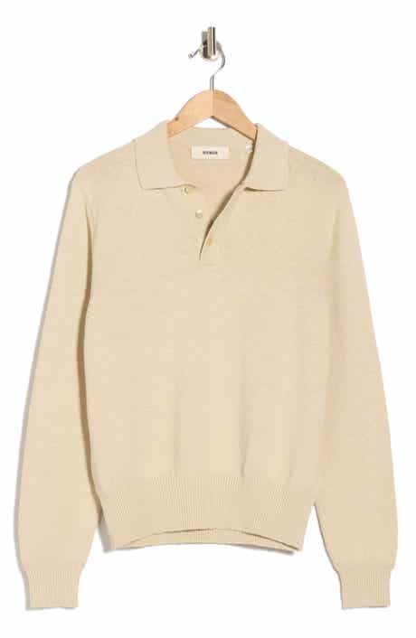 BUCK MASON Seafarer Cotton Knit Rugby Polo