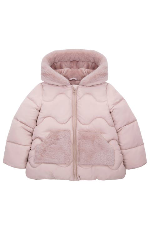 Soft Fleece Lined Puffer Jacket (Toddler)