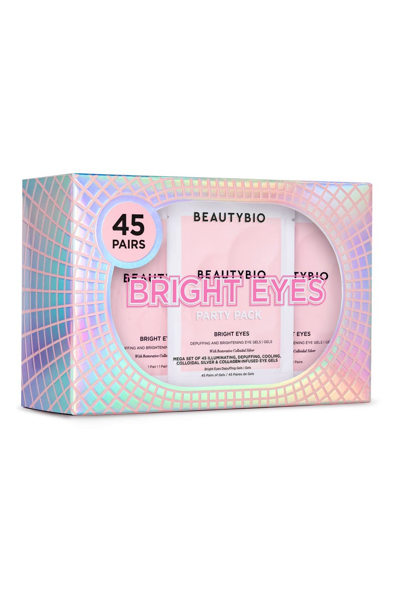 Bright Eyes Illuminating Colloidal Silver + Collagen Eye Patch Party Pack (Nordstrom Exclusive) $120 Value, Main, color, NO COLOR