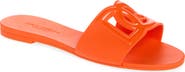 Dolce&Gabbana Bianca Interlock Slide Sandal