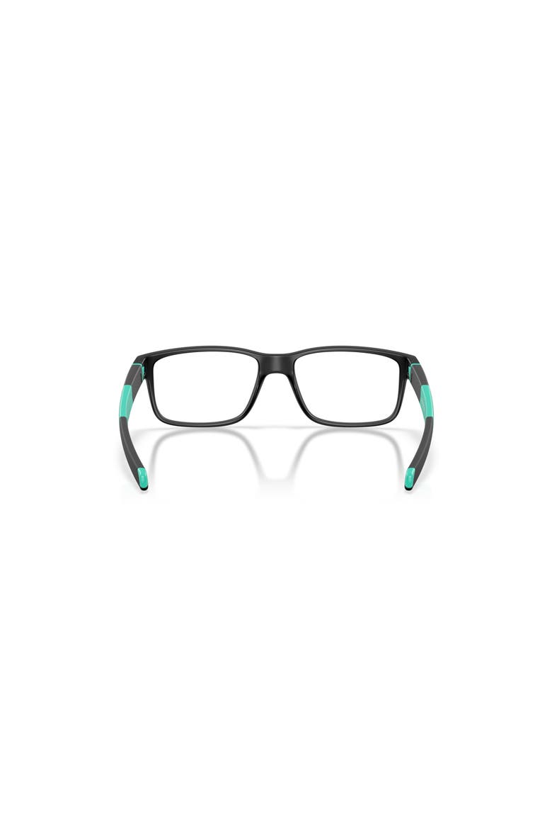 48mm Square optical glasses, Alternate, color, Black/ Teal