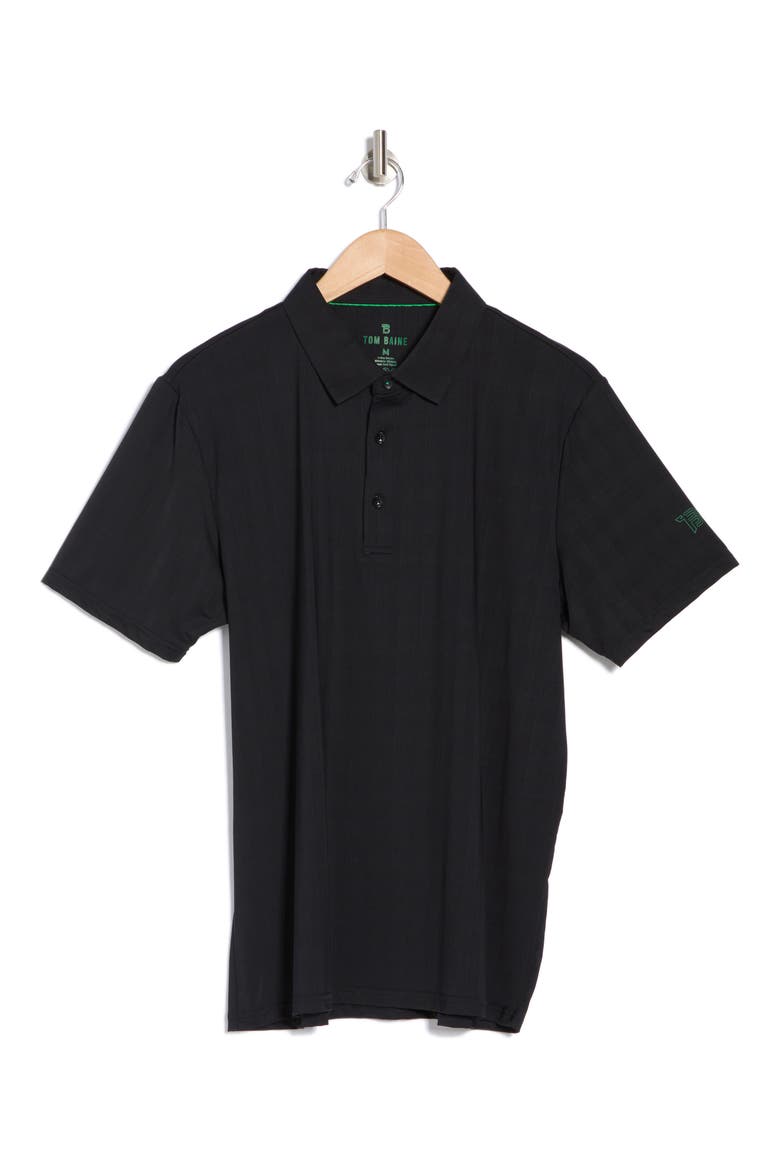Performance Stretch Polo, Alternate, color, BLACK