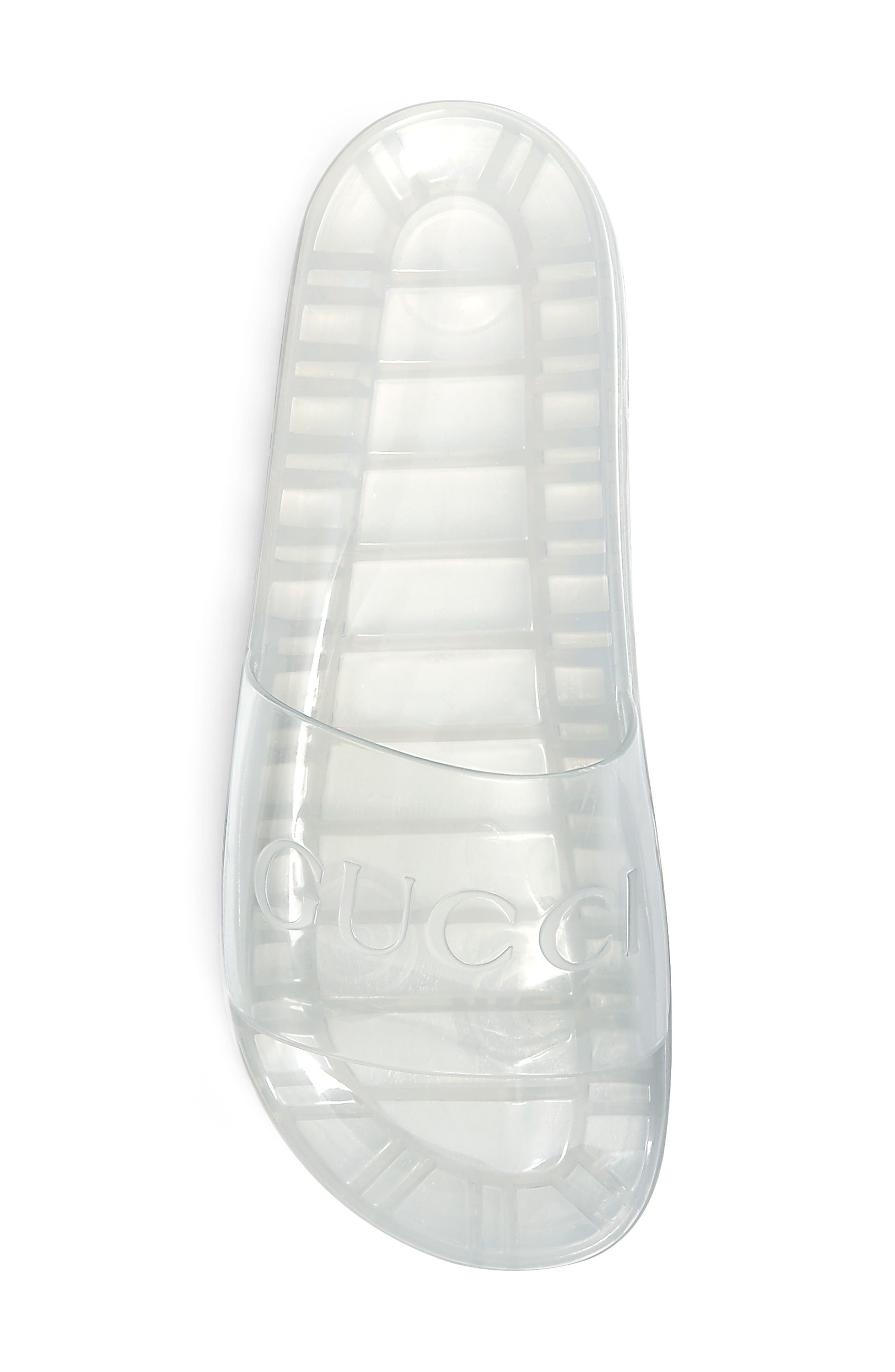 Gucci Pursuit Logo Slide Sandal, Alternate, color, 