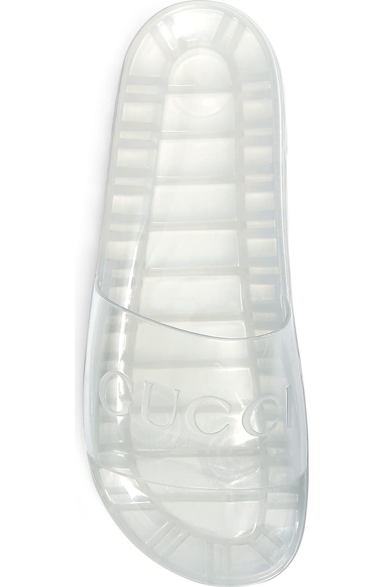 Gucci Pursuit Logo Slide Sandal, Alternate, color,