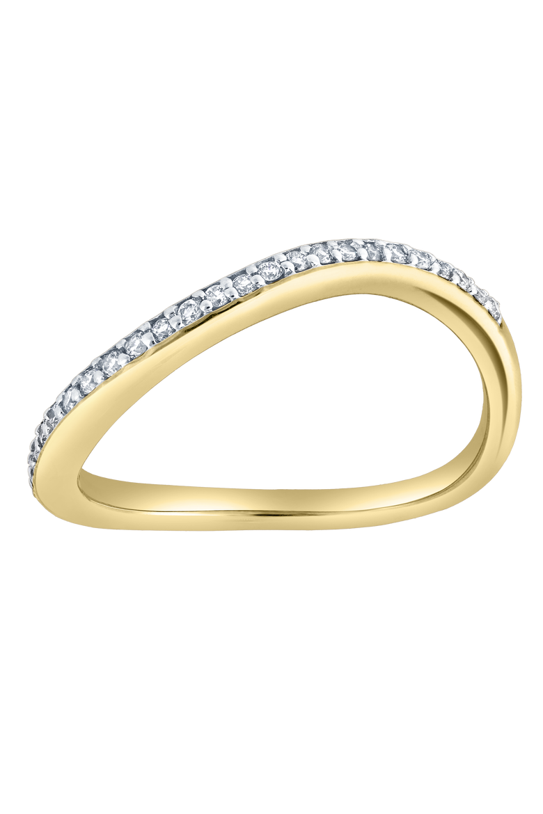 Selena Silk Wave 1.4 Ct Pear Lab Grown Diamond Engagement Ring, Alternate, color, 14K Yellow Gold