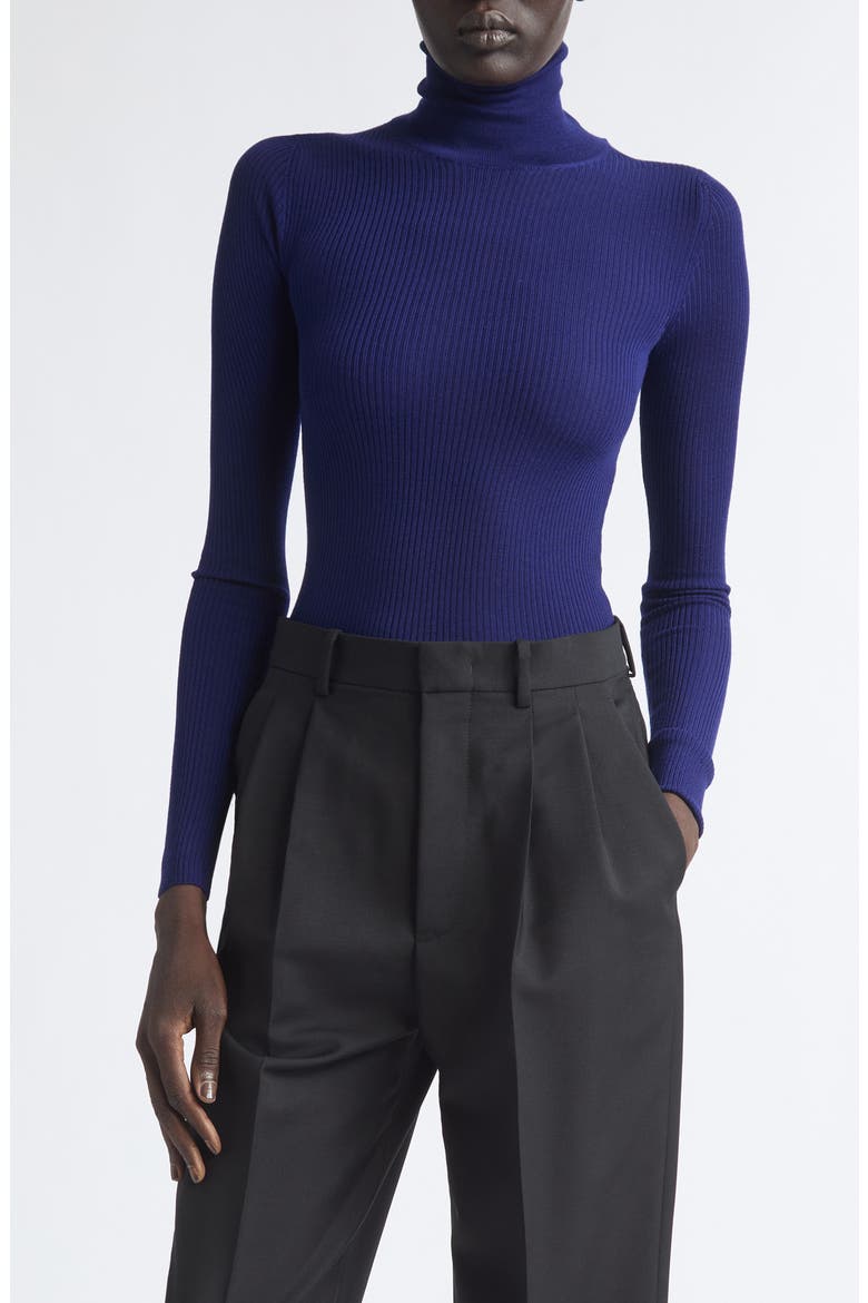 Slim Fit Wool Sweater, Main, color, HIGH TIDE
